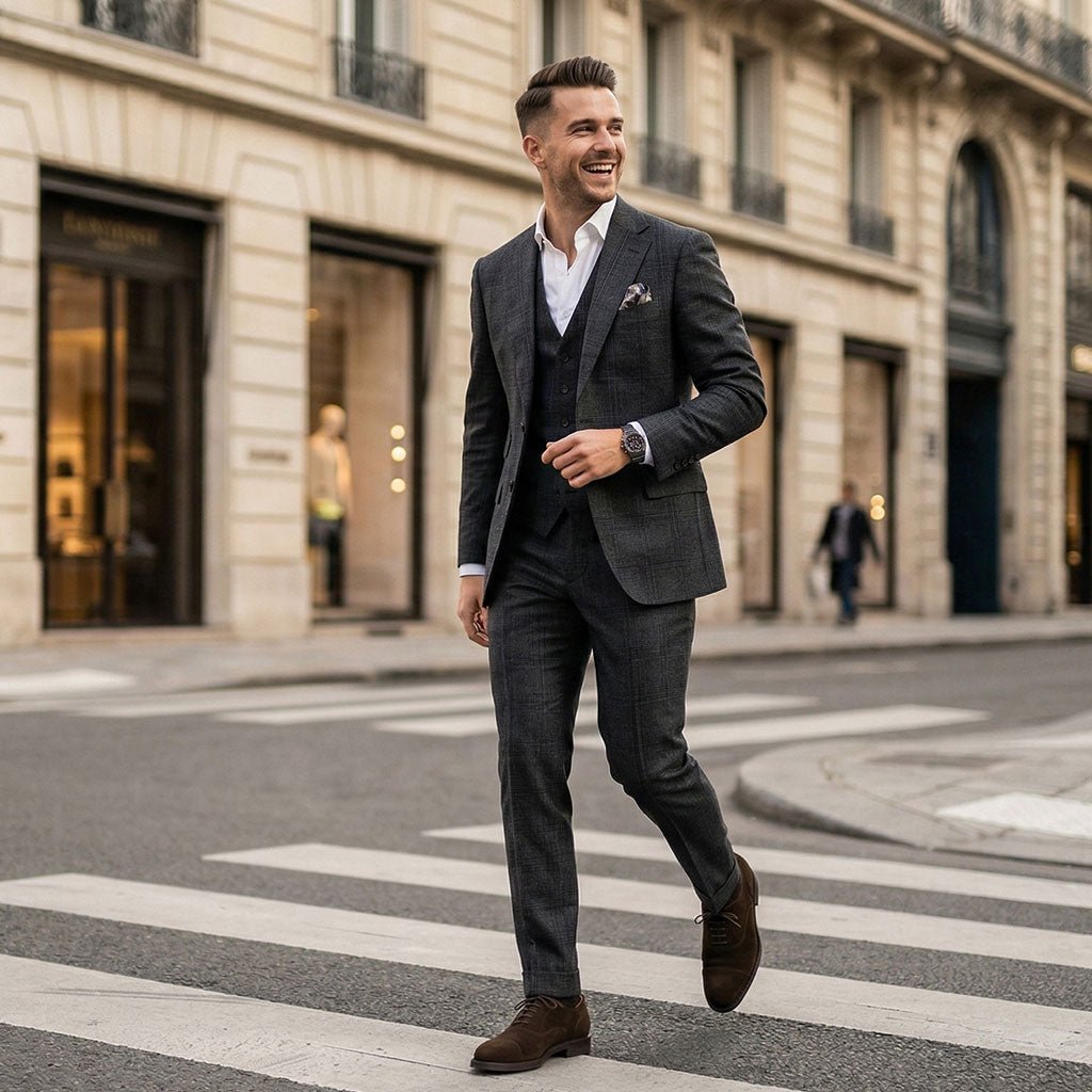 12383 ALLEN ANTE REPELLO MARRÓN - Andrés Sendra